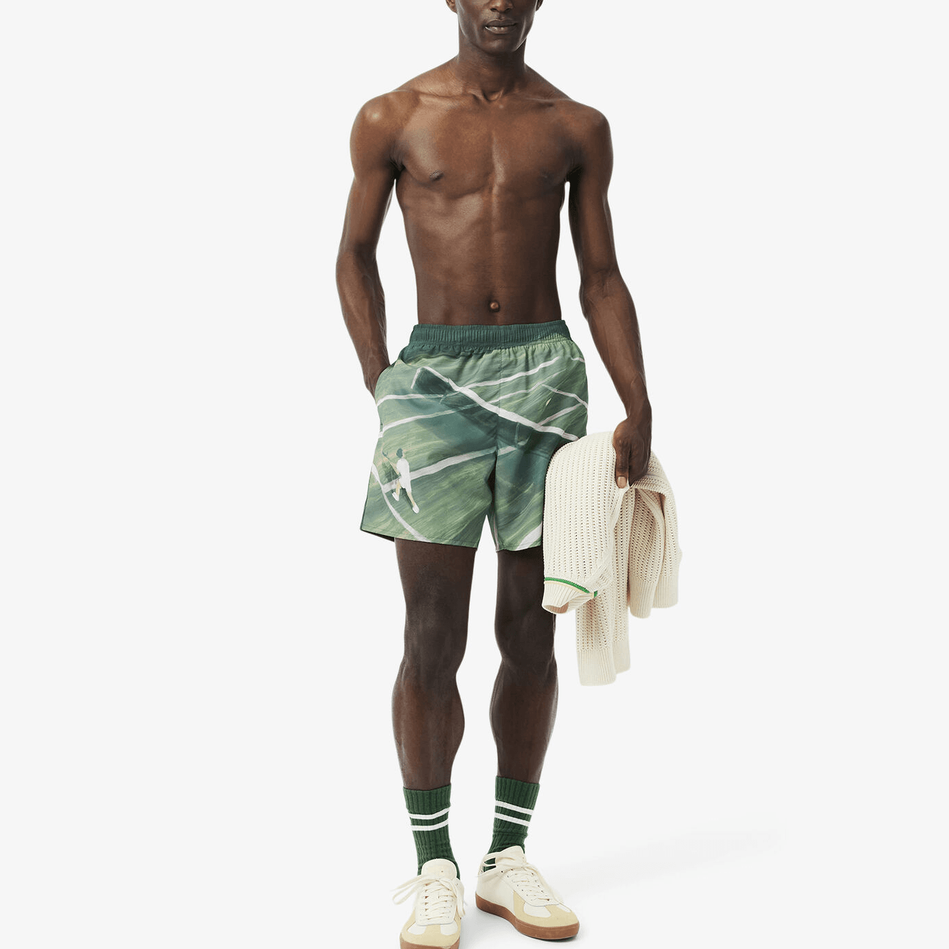 LACOSTE Beach Green Moderate