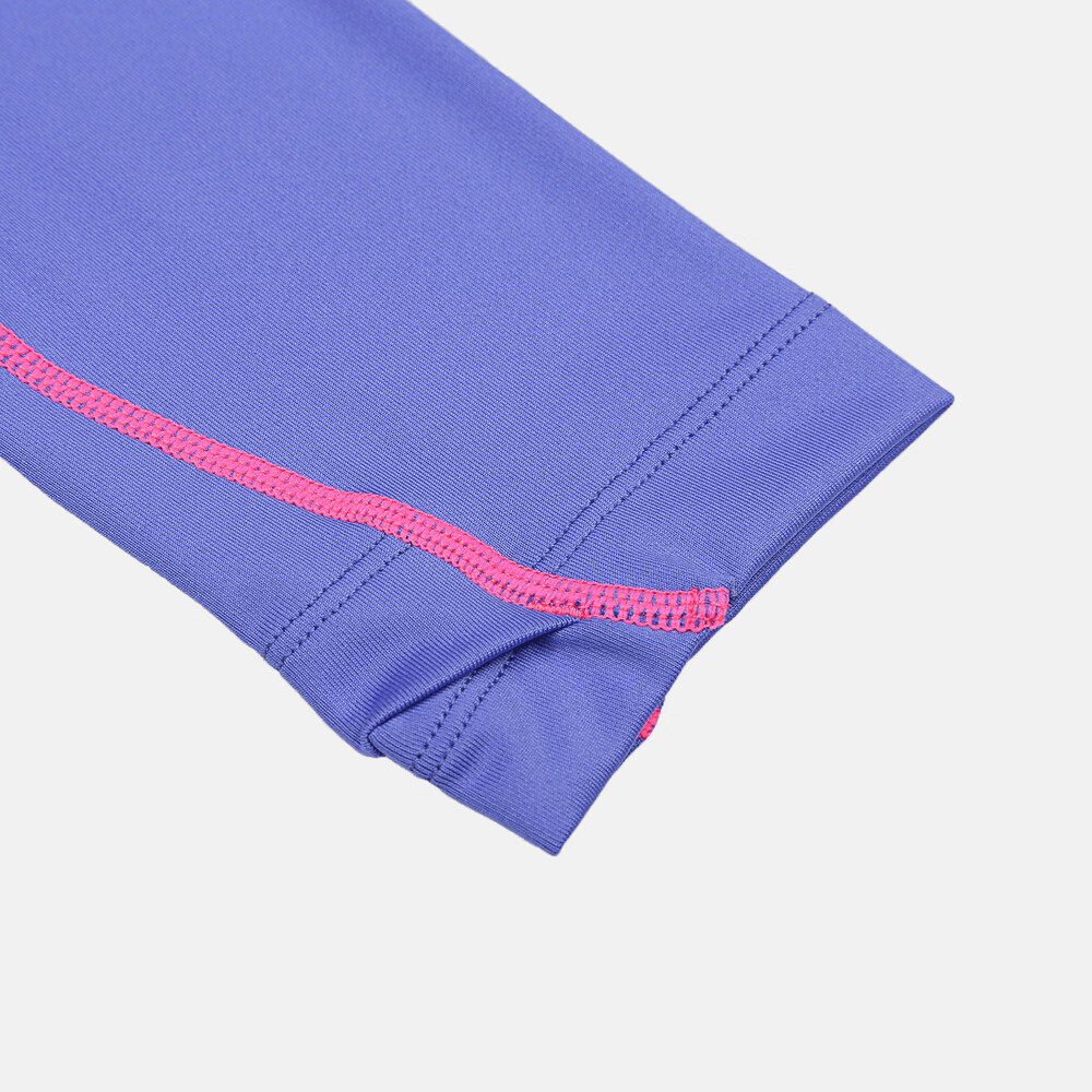 Nike TShirts Purple Stand Collar Moderate