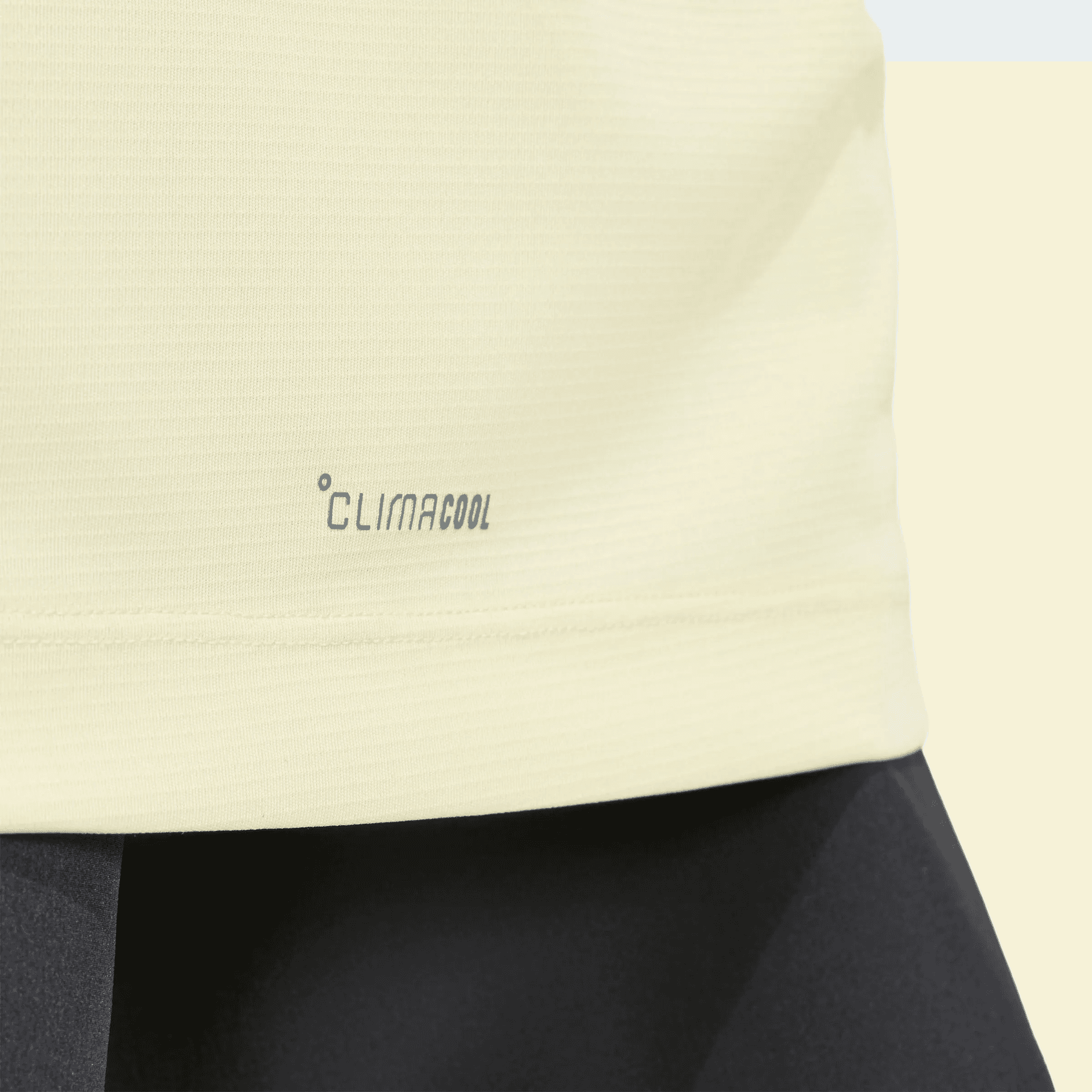 Adidas D4T QuickDry TShirts Yellow Crew Neck Moderate
