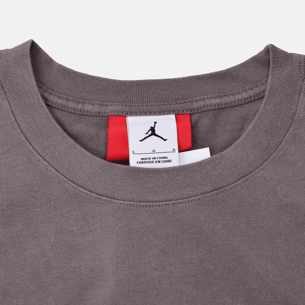 Jordan TShirts Brown Crew Neck