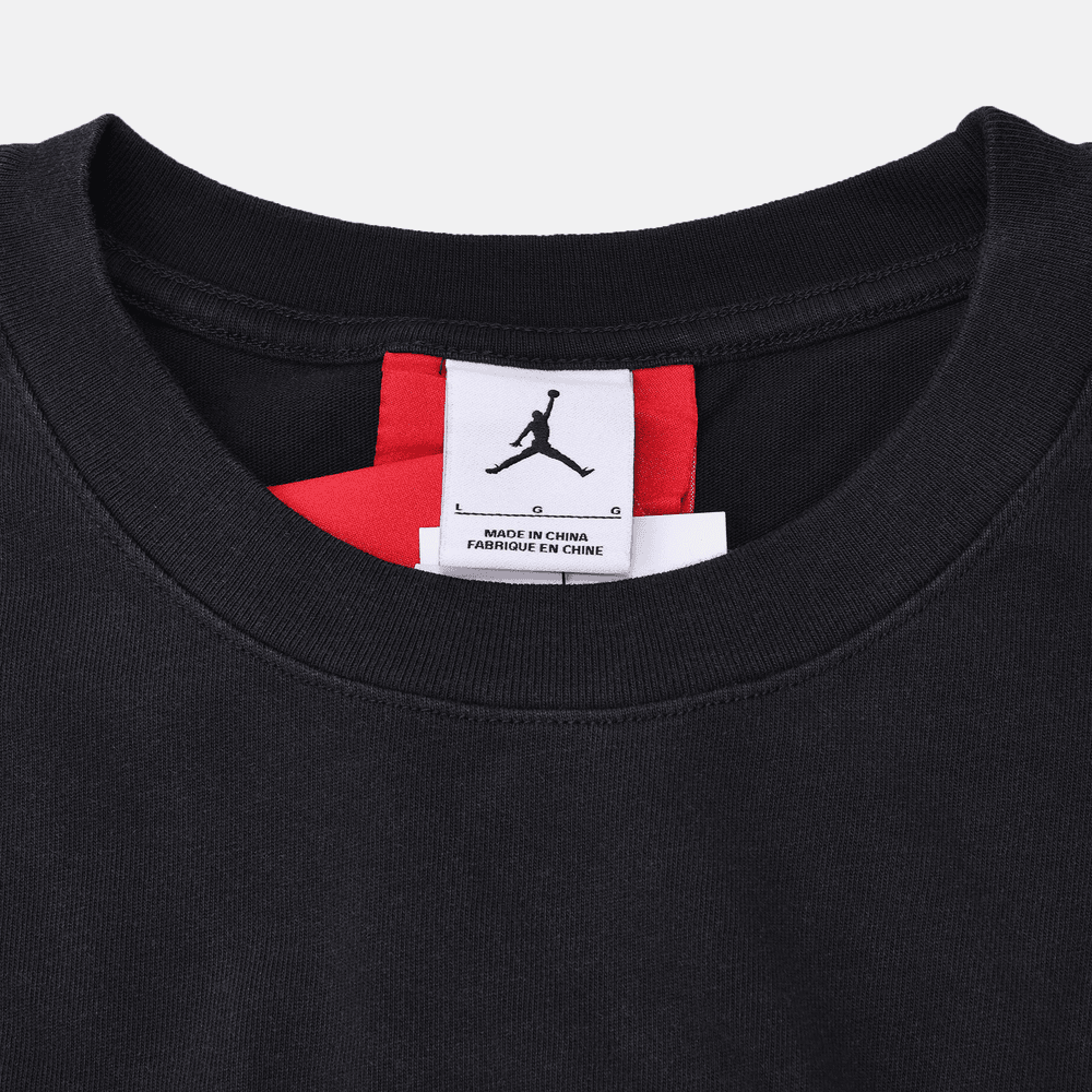 Jordan TShirts Black Crew Neck