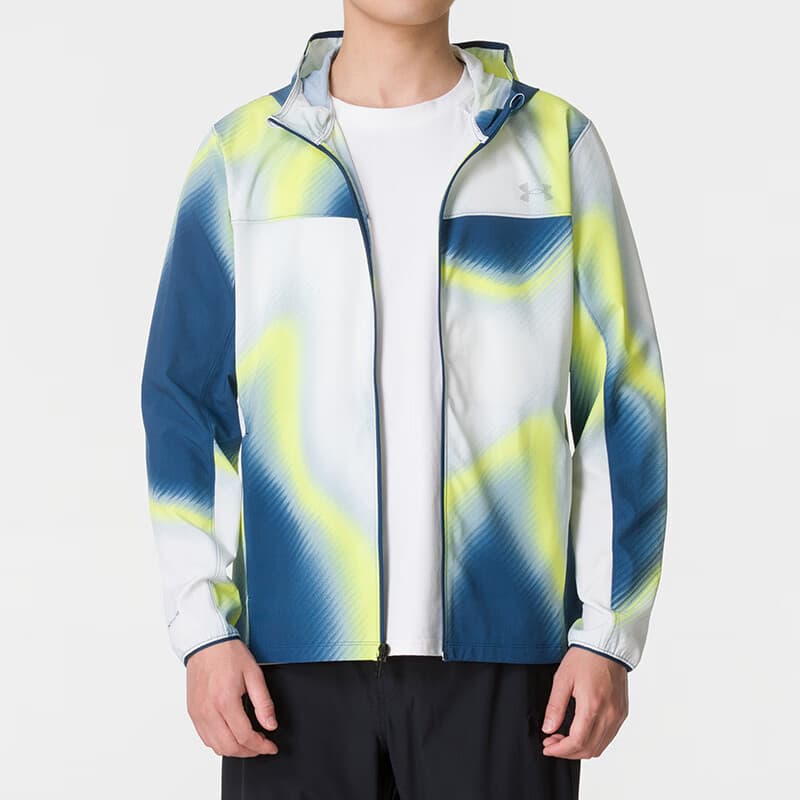 Under Armour Jackets 997 Blue Hooded (Nondetachable) Moderate