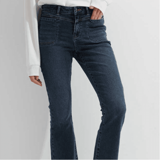 GUESS Jeans Dark Blue Moderate Flared