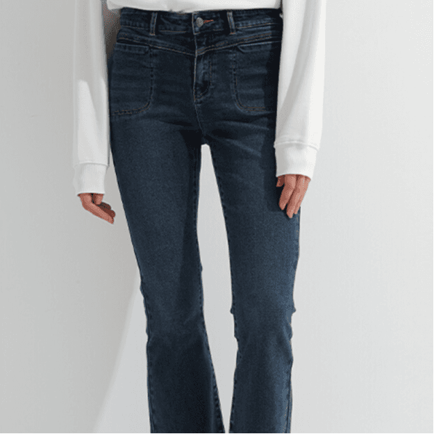 GUESS Jeans Dark Blue Moderate Flared