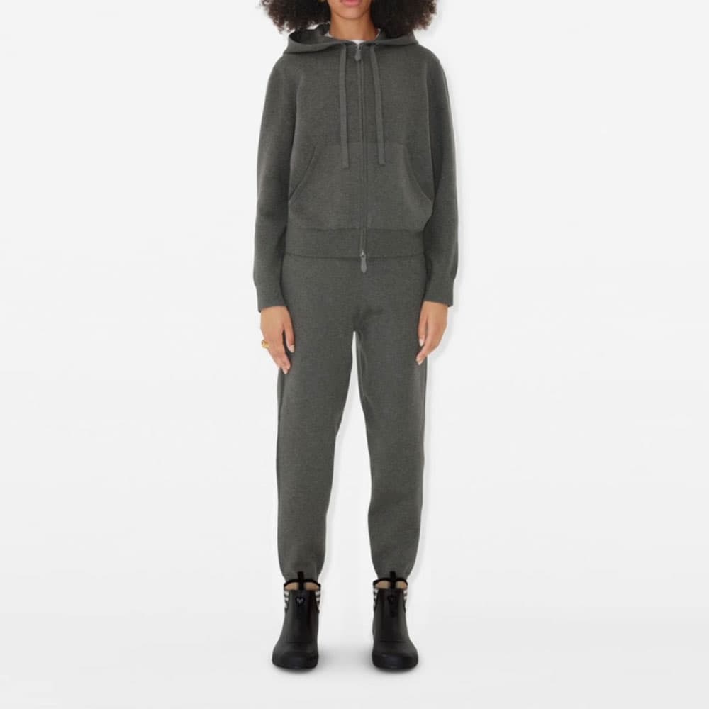 Burberry Knitted Sweatpants Gray