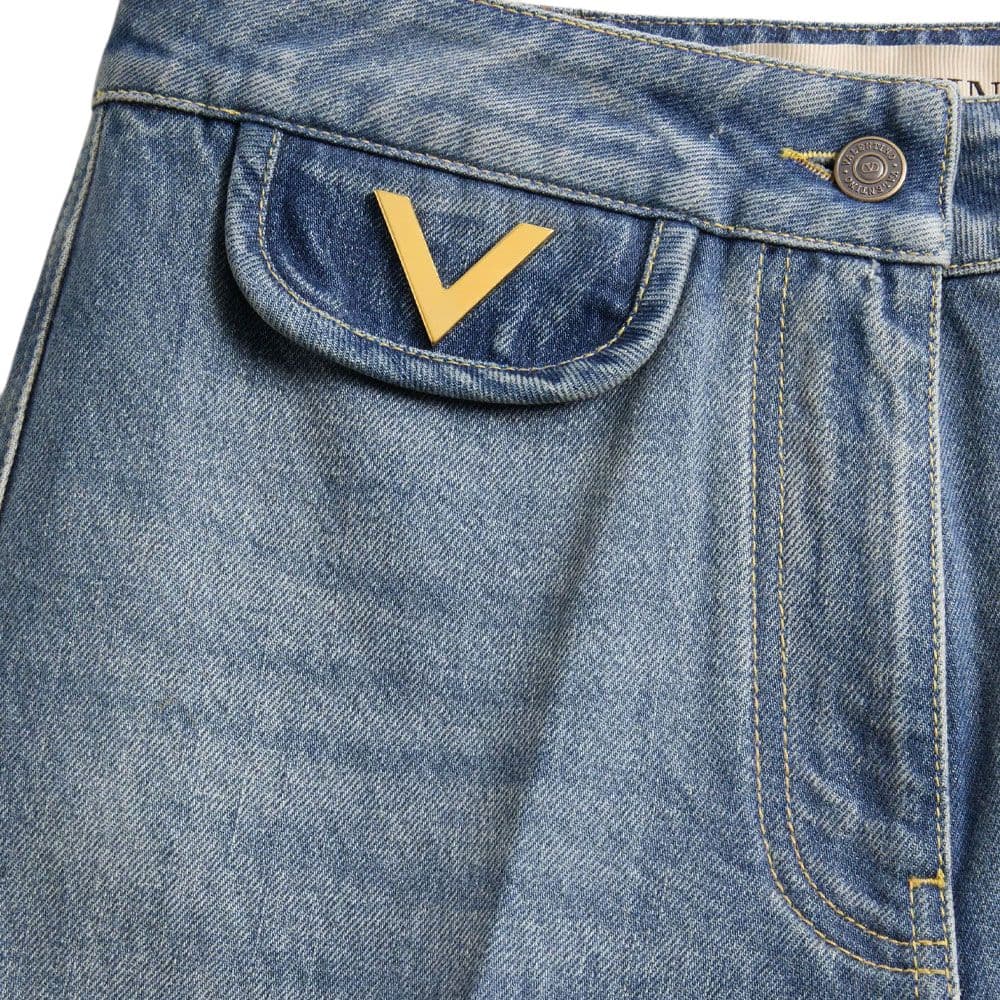 Valentino Garavani V Gold Jeans