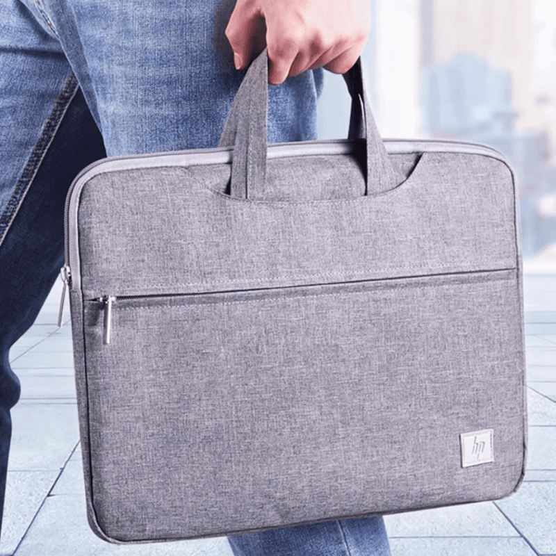 HP HUIPU Polyester Oxford Handheld Laptop Bag Regular Gray