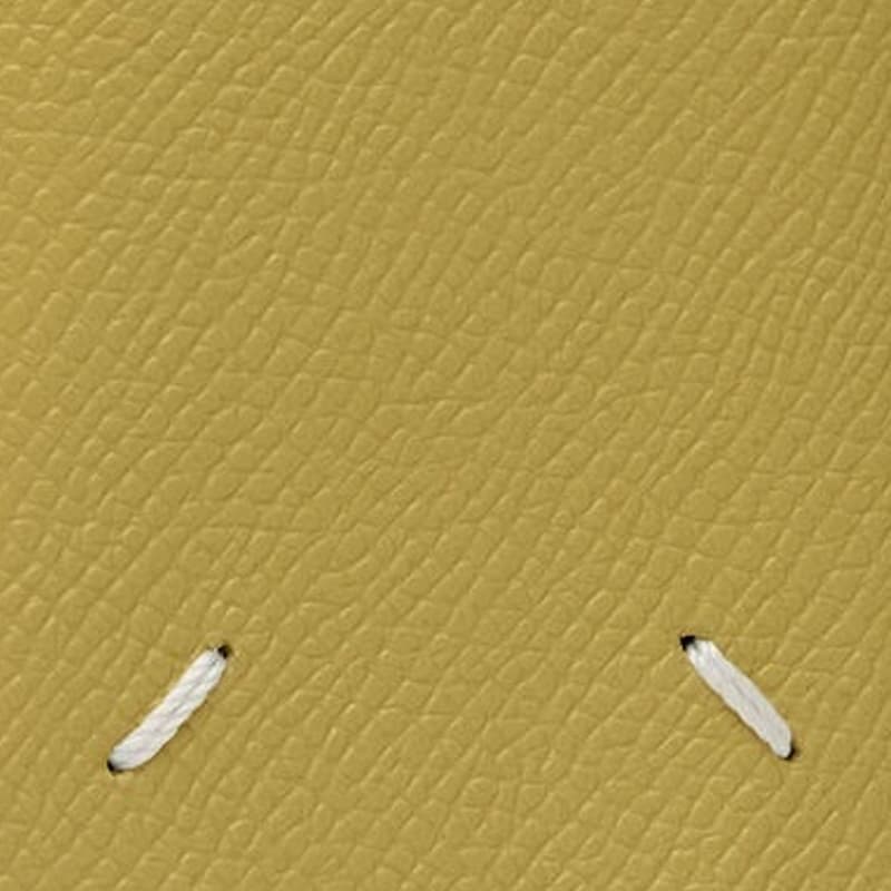 Maison Margiela Cow Key Pouch Yellow