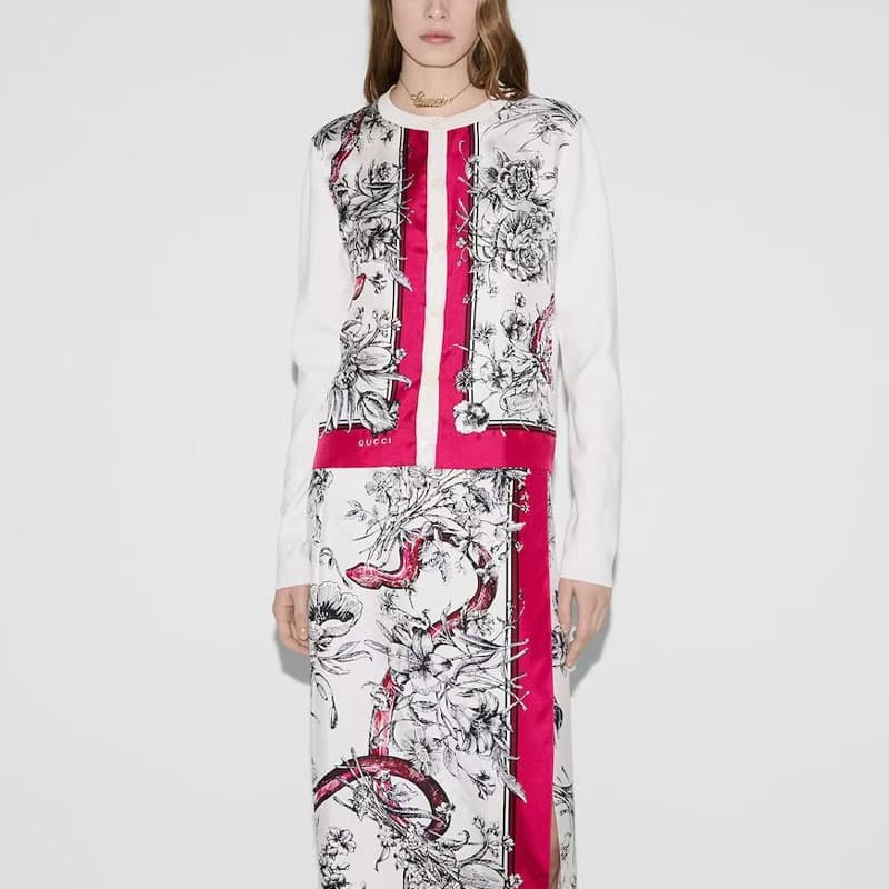GUCCI SS25 Knitwear Red White