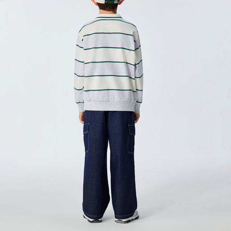New Balance Sweatshirts Polo Collar Moderate Stretch