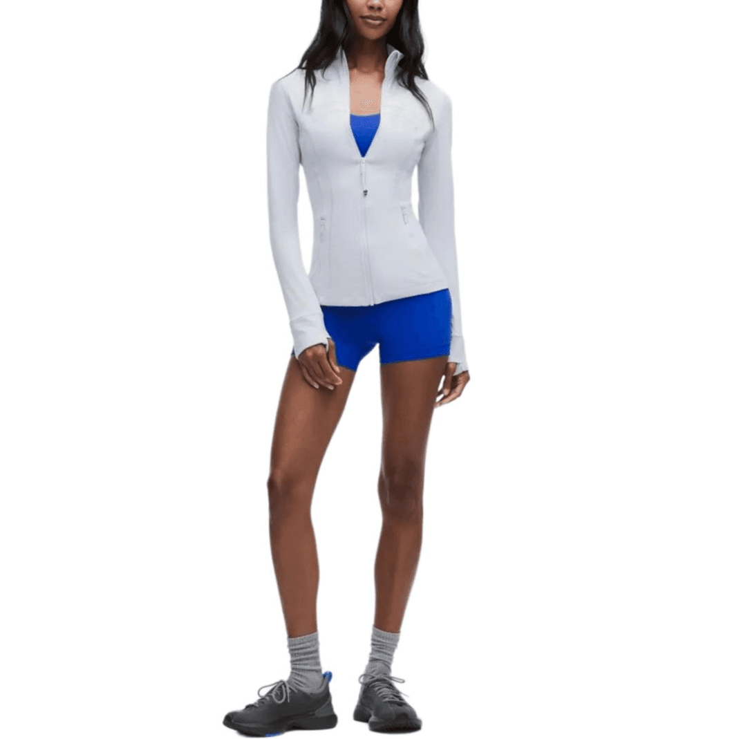 Lululemon Define Yoga Jackets Starch Blue/STRH Moderate