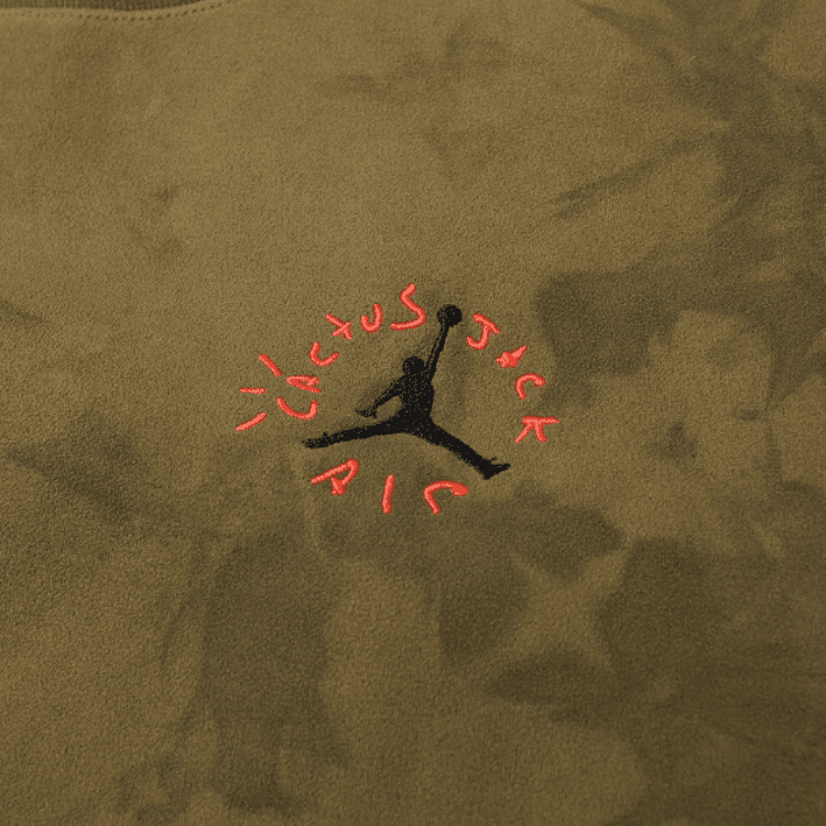 Jordan Travis Scott T Shirt Green
