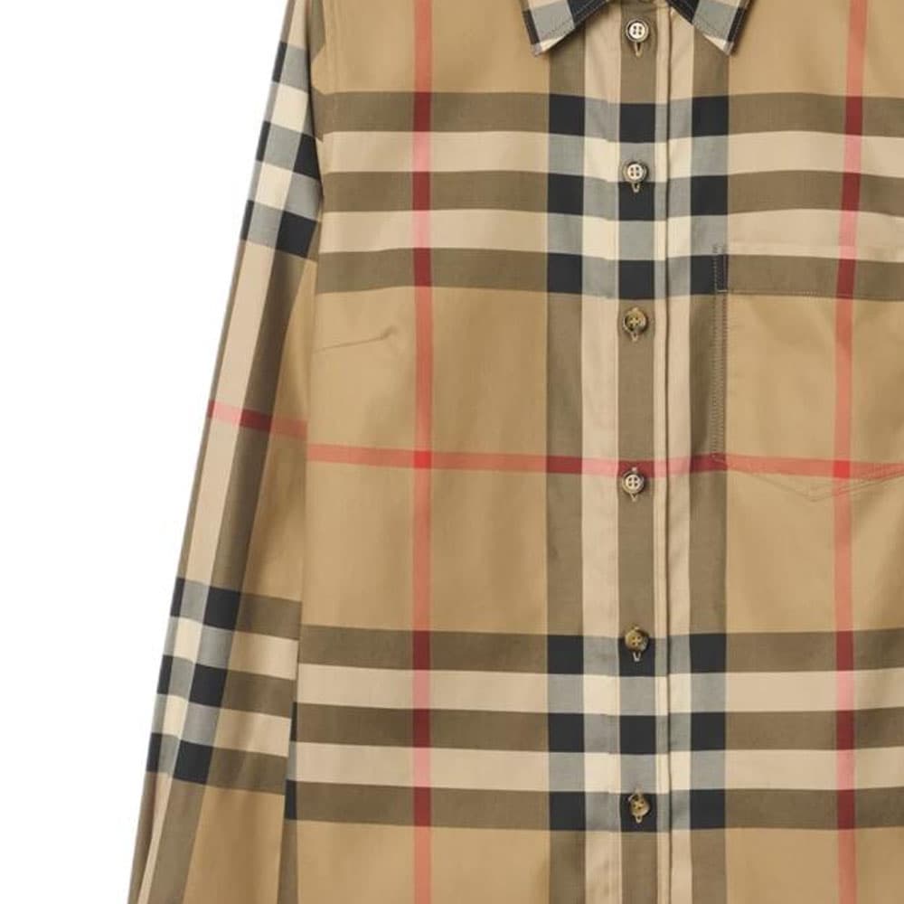 Burberry FW25 Shirt Slim Fit Archive Beige