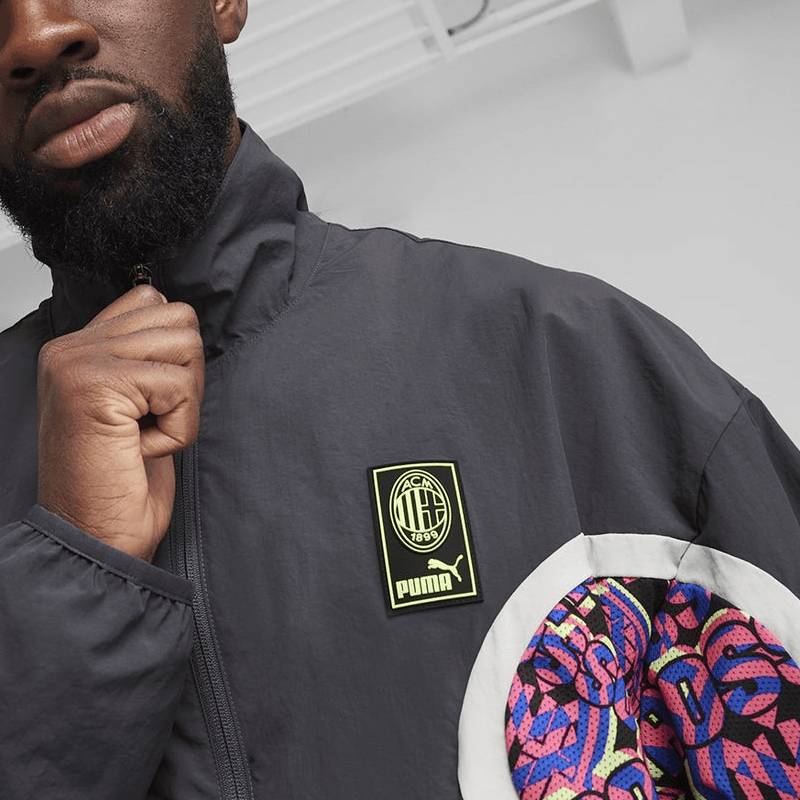 PUMA ACM FTBLNRGY WOVEN JACKET Jackets & Dark Gray