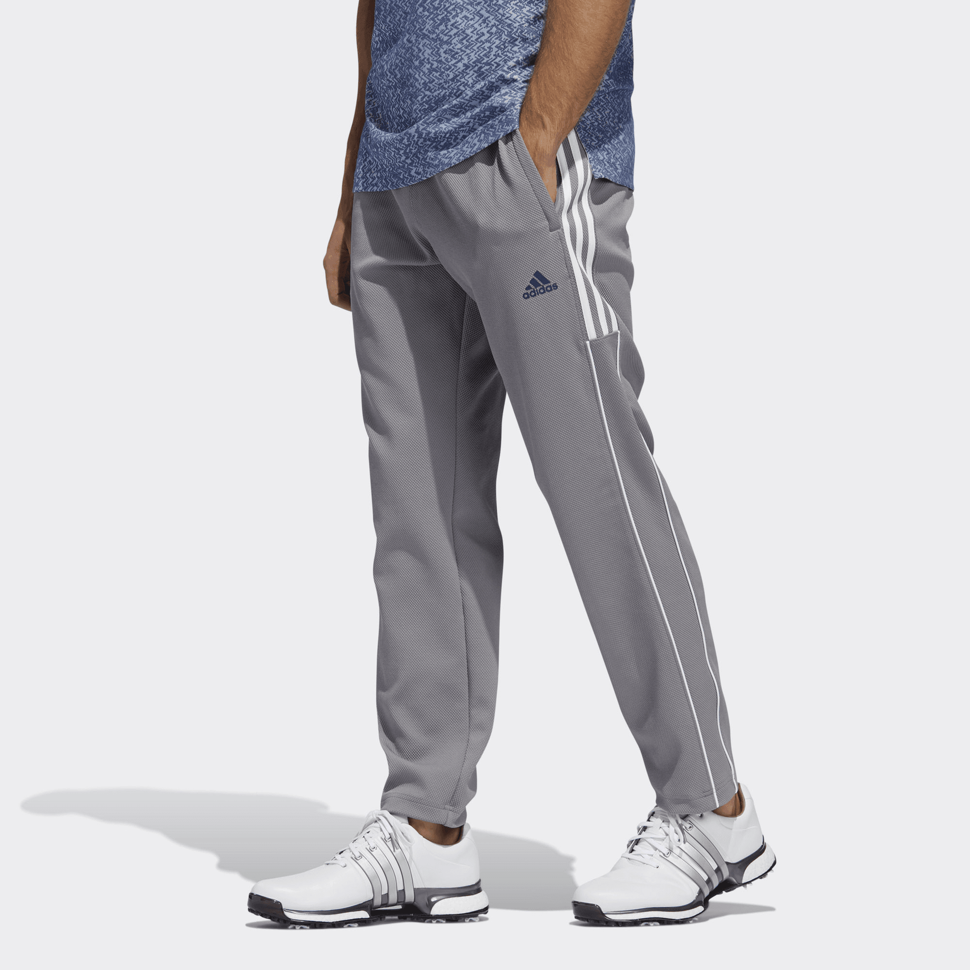Adidas 3 Stripe Collection Dobby Pant Knitted Sweatpants