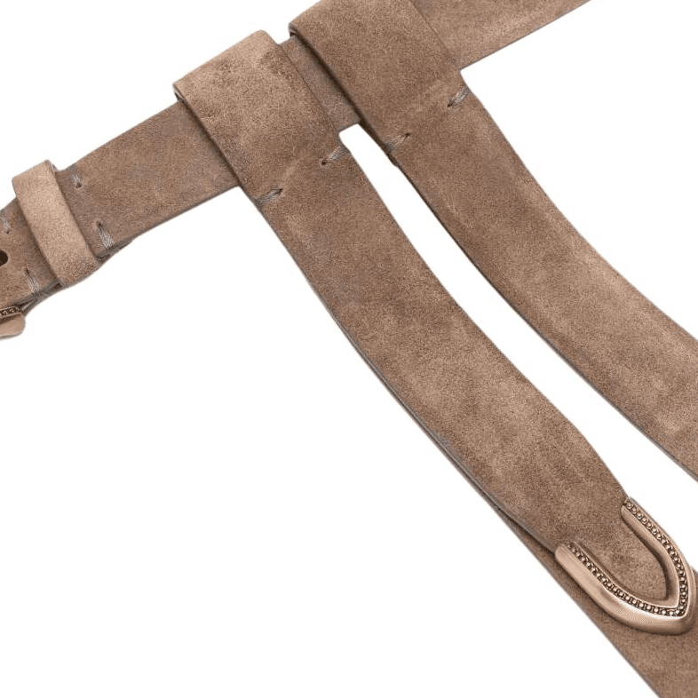 Brunello Cucinelli suede belt