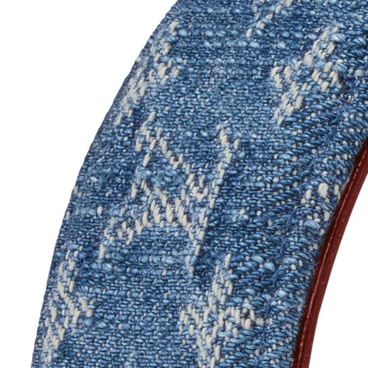 LOUIS VUITTON Cotton Headbands Blue