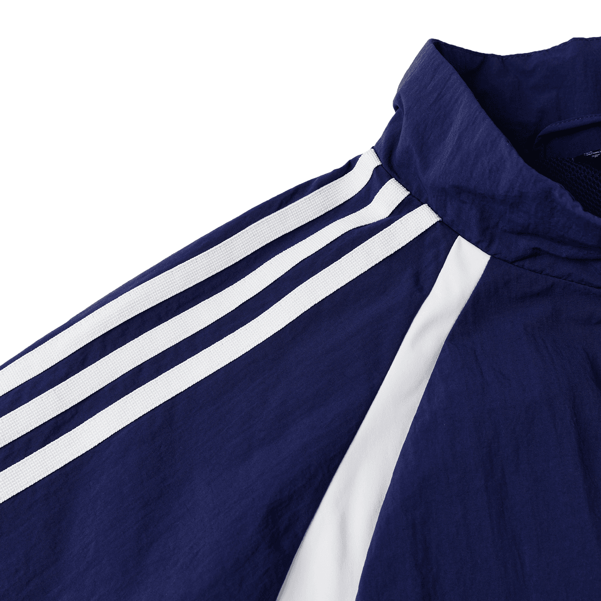 Adidas Jackets Blue Stand Collar Moderate