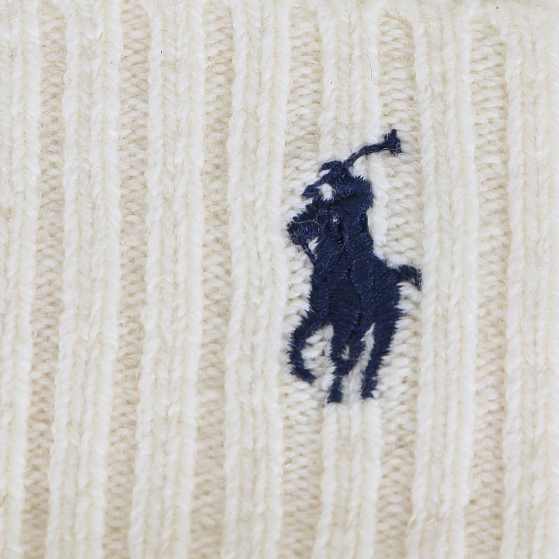 Polo Ralph Lauren Wool Beanies Ecru