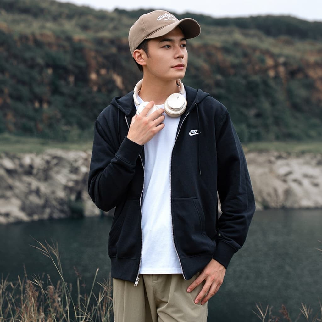 Nike Club Sweatshirt Black