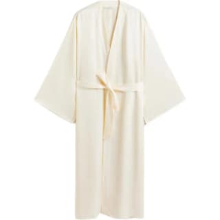 ZARA Bathrobes Raw White