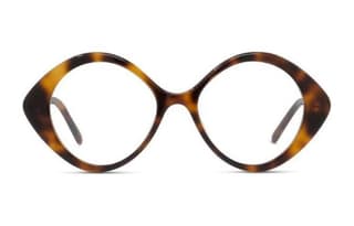 LOEWE Acetate Round Eyeglass Frames Tortoiseshell