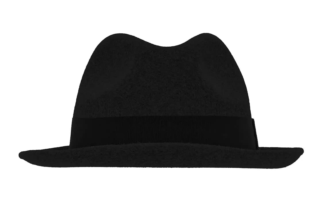 SAINT LAURENT Hats Black Black
