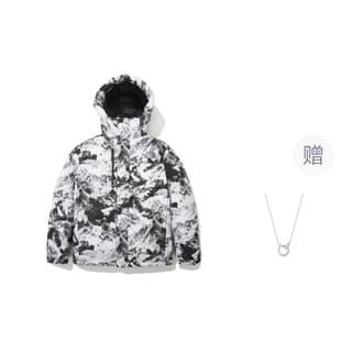 THE NORTH FACE 1996 Collection EcoNuptse Jacket Down Jacket Mountain White With Free Necklaces