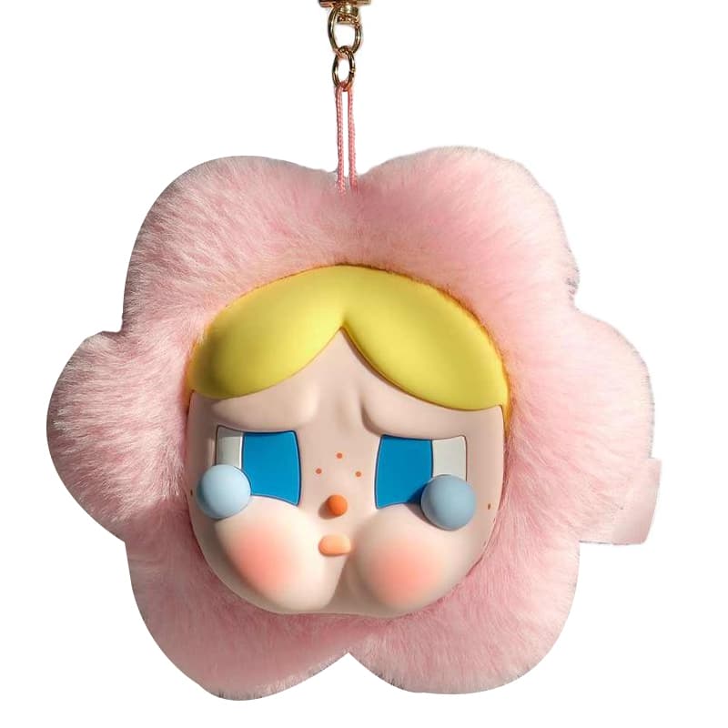 POP MART CRYBABY Silicone Earphone Case Pink