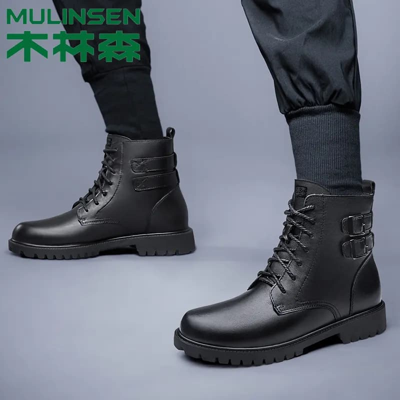 Mulinsen Short Martin Boot Black