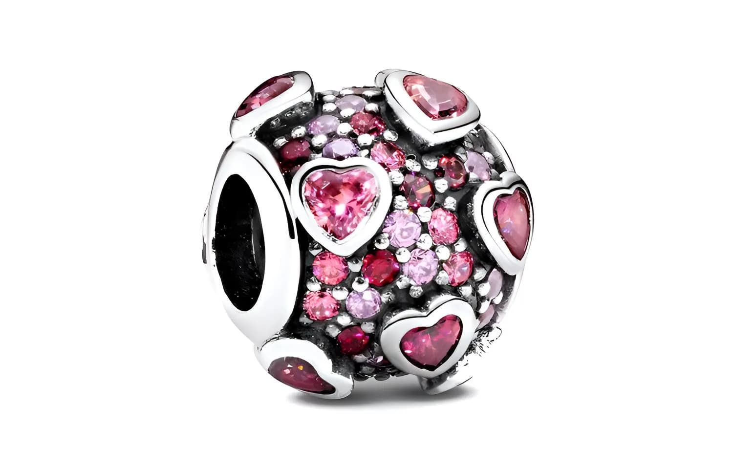 Pandora MOMENTS Bead Ornament Red Red