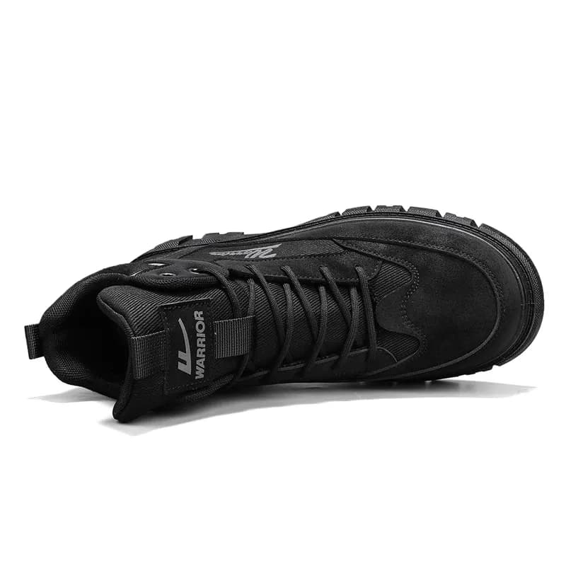 Warrior Short Martin Boot Black