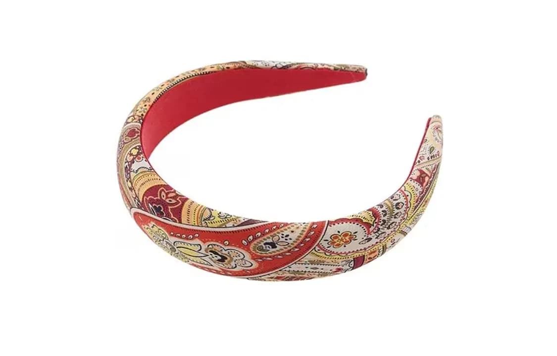 ETRO Silk Polyester Headbands Multicolor