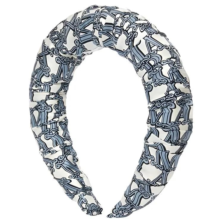 MaxMara Headbands Blue/Brown/Yellow Blue