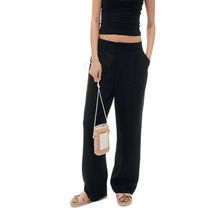H&M Suit Trousers Black