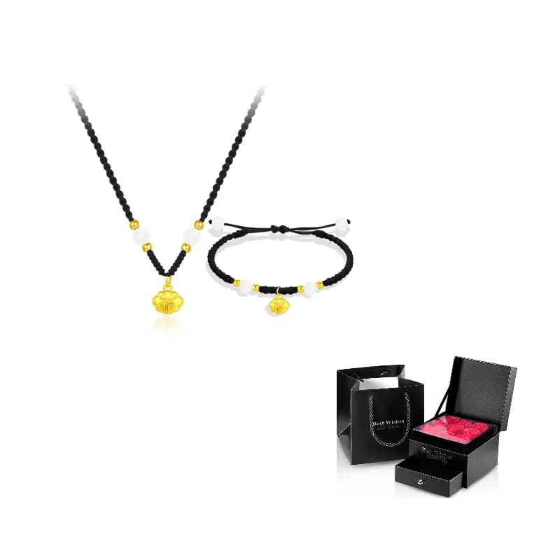 Ping An lock sleeve ornament [alloy]
