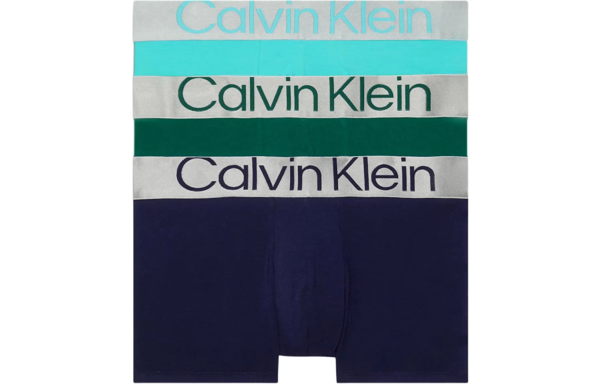 Calvin Klein Logo waistband Boxers Pack Of Three 3Pack (June beetles)