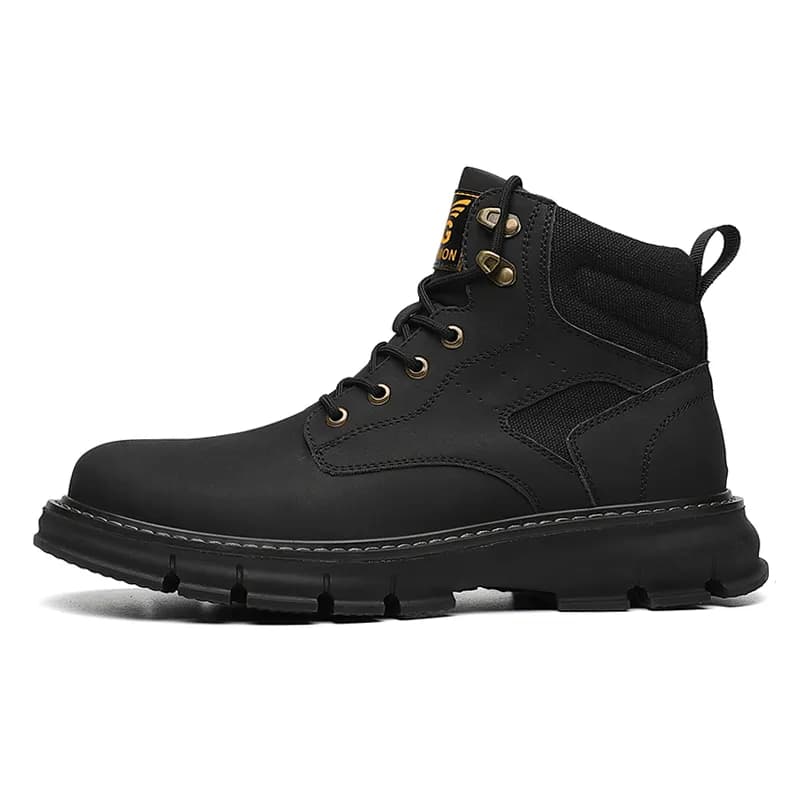 Chibang Short Martin Boot Black