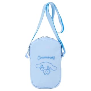 Sanrio Embroidery Cell Phone Pouch Mini Blue