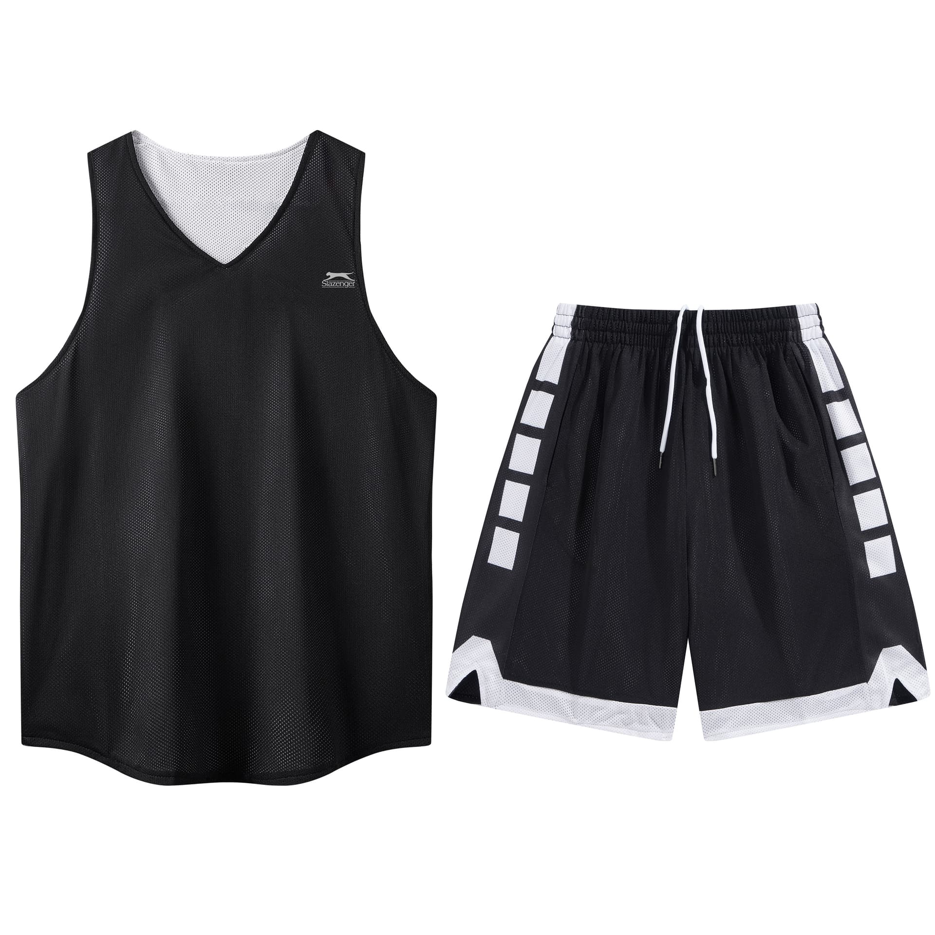 Black White