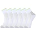 6 double (white and green)