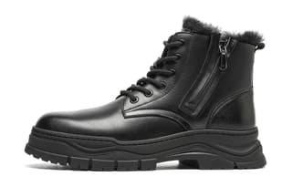 C°BANNER Ankle Length Martin Boot Black