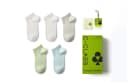 5Pack (Light Gray+Raw White+Raw White+Matcha Green+Mist Blue) Women's