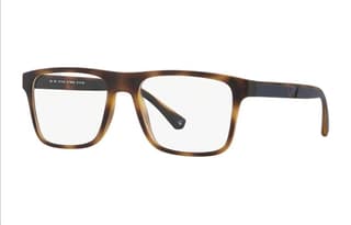 EMPORIO ARMANI Square Frame Clip On