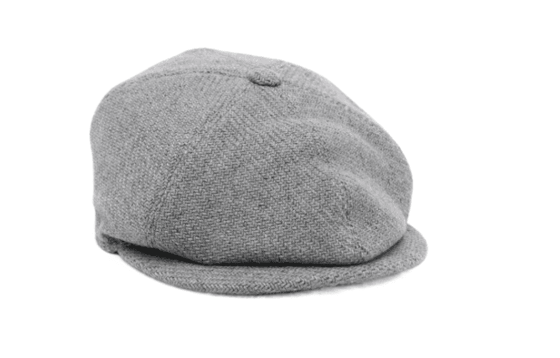 Tagliatore Virgin Wool Polyamide Berets Gray