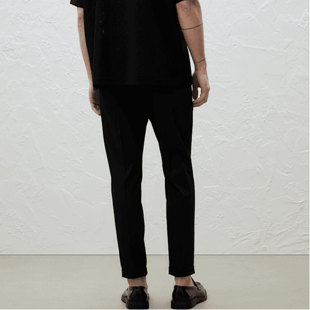 H&M Suit Trousers Black