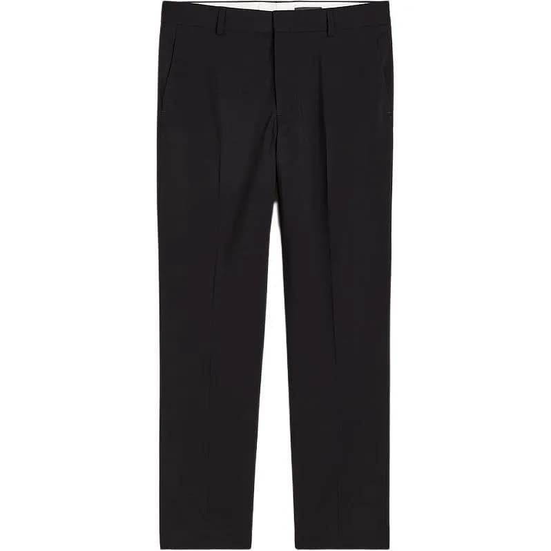 H&M Suit Trousers Black Black