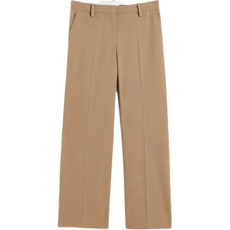 H&M Suit Trousers Beige Beige