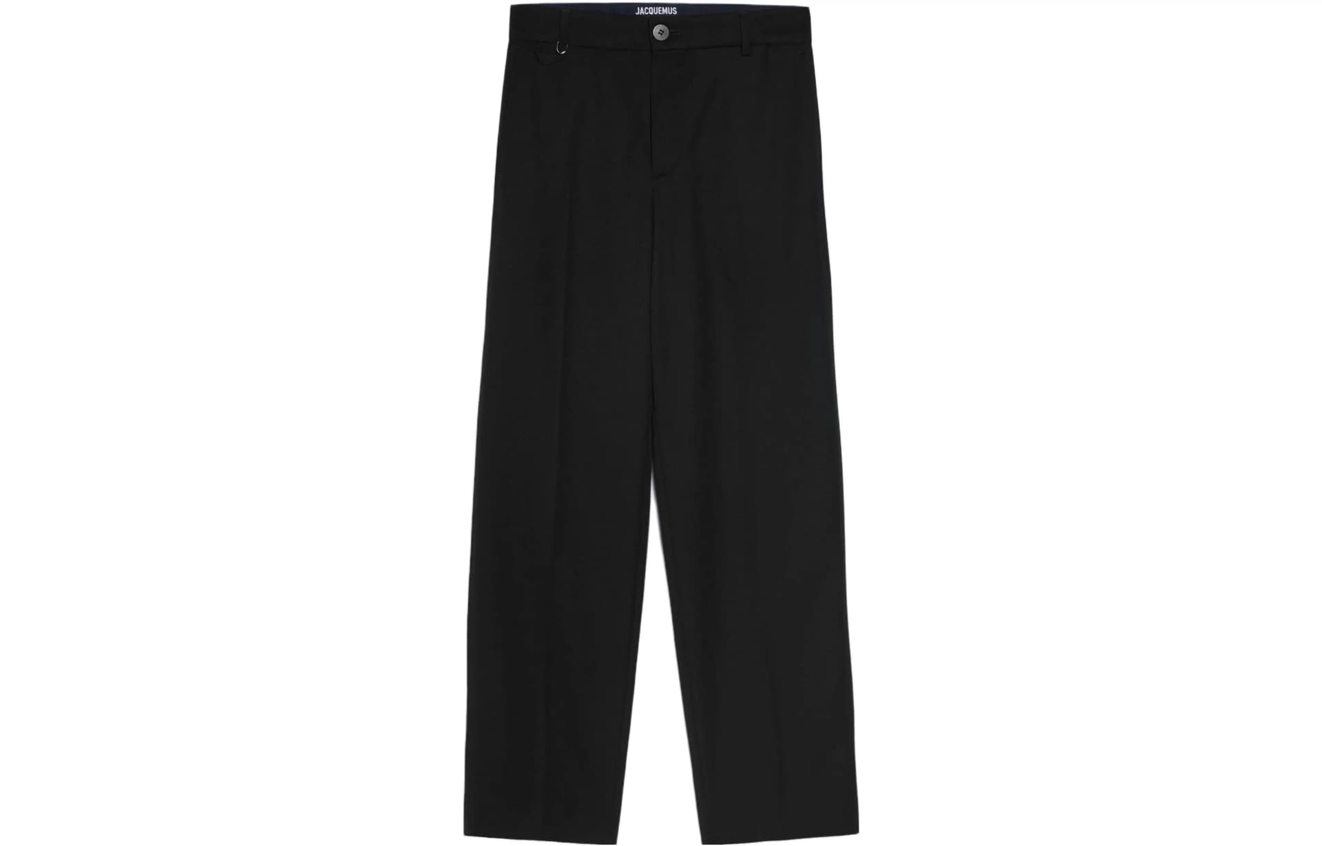 Jacquemus Black Мужские костюмные брюки Black