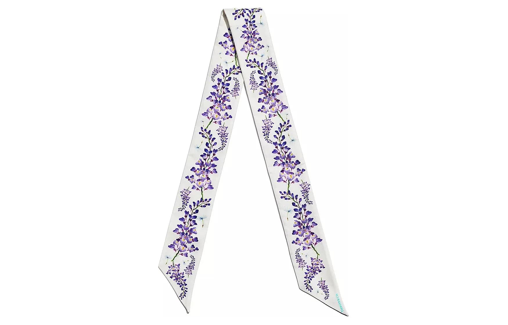 TIFFANY & CO. Silk White White